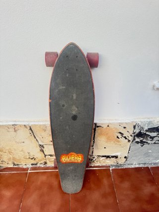 Monopatín Longboard Diseño Tribal