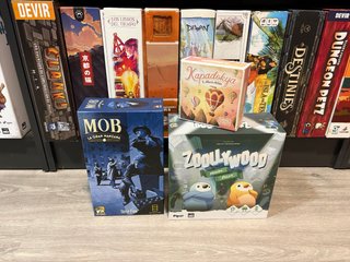 Pack 3 Juegos de Mesa: MOB, Zoollywood, Kapadokya