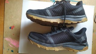 Salomon Calzado Montaña Hombre Negro/Gris