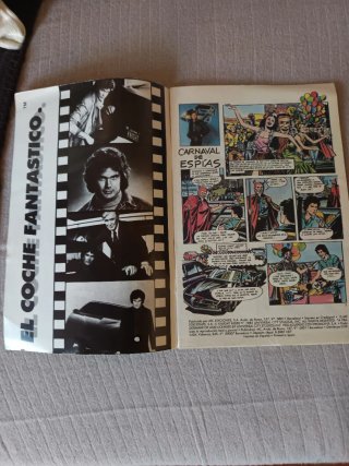 Comic El coche fantástico edición 1982