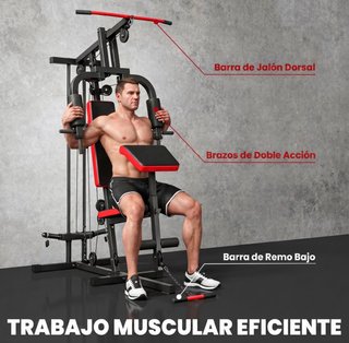 Máquina de gimnasio multifunción