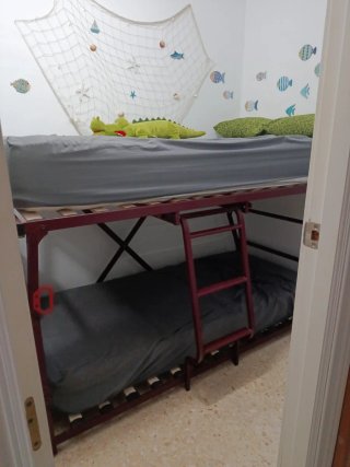 Litera elevable y plegable