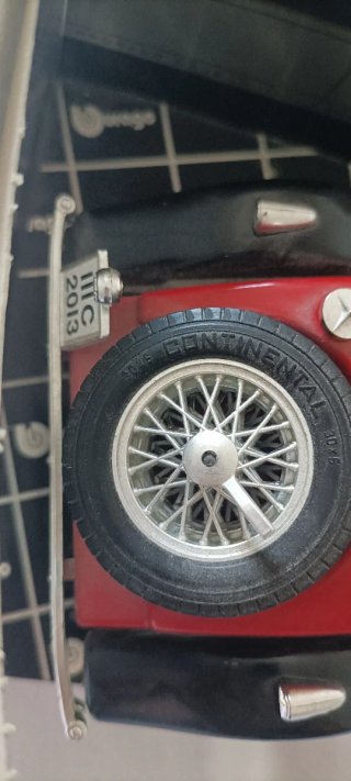 Modellino Mercedes-Benz SSK 1928 Burago