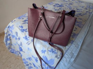 Bolso Adolfo Domínguez Morado