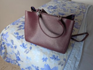 Bolso Adolfo Domínguez Morado