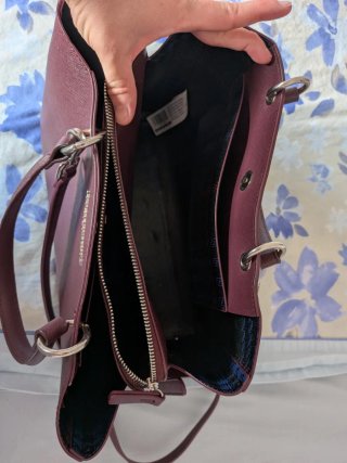 Bolso Adolfo Domínguez Morado