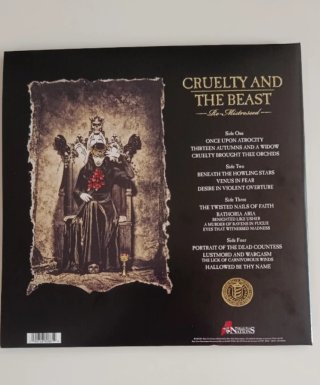 Cradle of Filth Cruelty and the Beast  vinilo