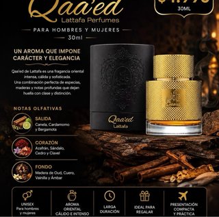 Lattafa Qaa'ed Perfume Dorado