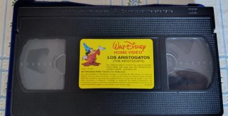 VHS Los Aristogatos Clásicos Disney Espñol