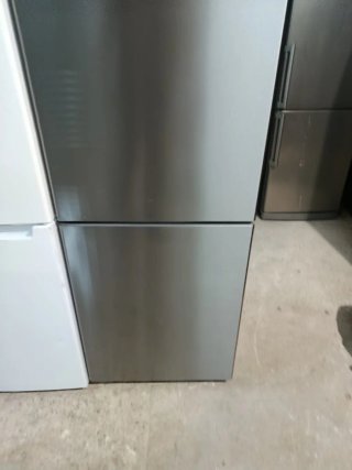 ♤Nevera Liebherr plateada Combi 185x60♤