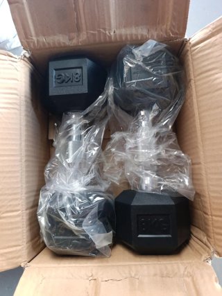 Mancuernas 8kg (2 unidades)
