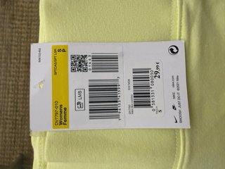 Shorts Nike Air Mujer Amarillo