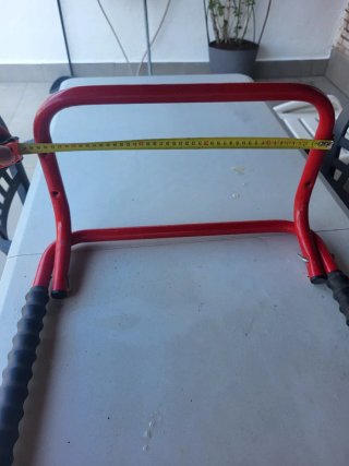 Soporte Pared Bicicletas Rojo