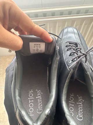 Zapatos de Golf Footjoy 44 Negros y Verdes