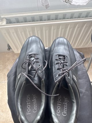 Zapatos de Golf Footjoy 44 Negros y Verdes
