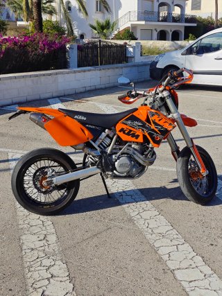 KTM 450 EXC Supermotard 2004 Naranja