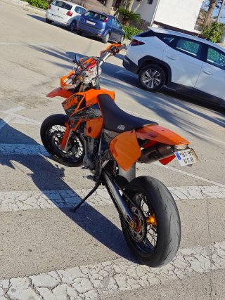 KTM 450 EXC Supermotard 2004 Naranja