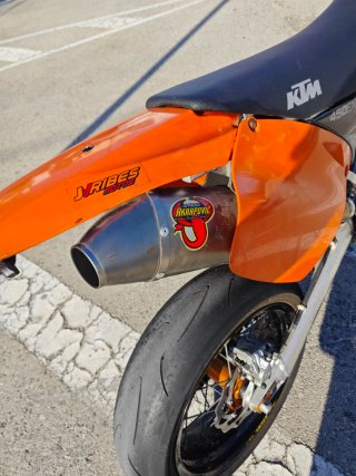 KTM 450 EXC Supermotard 2004 Naranja