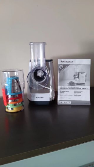 Rallador Verdura Eléctrico SilverCrest SGR 150 B2