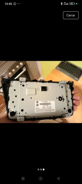 Pantalla Volkswagen Discover 9