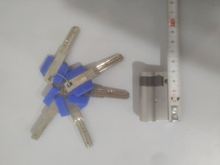 Bombín Tesa Tx80 40x10 + 5 Llaves