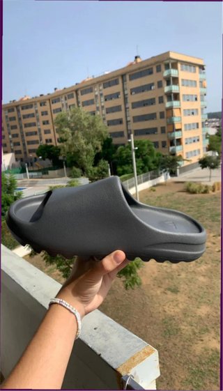 Chanclas Adidas Grises Talla 39
