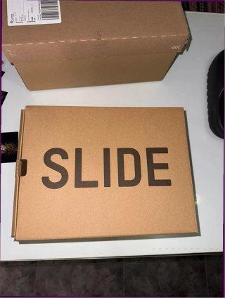 Adidas Yeezy Slide Talla 43 Gris Oscuro