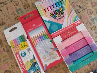 Pack colores pasteles