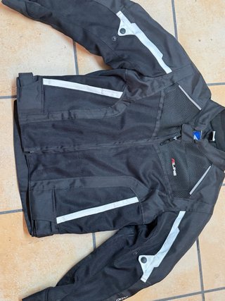 Chaqueta de moto con protecciones talla XL