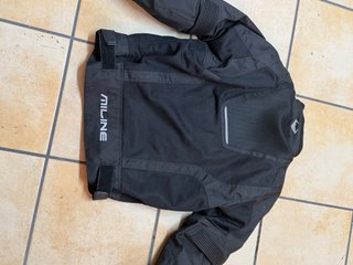 Chaqueta de moto con protecciones talla XL