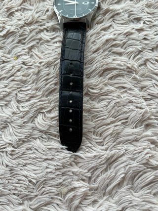 Reloj Tommy Hilfiger Negro y Plateado