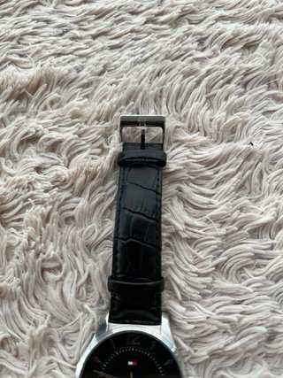 Reloj Tommy Hilfiger Negro y Plateado