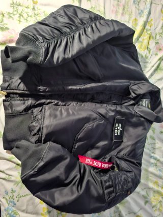 Chaqueta Bomber Alpha Industries Negra Talla L