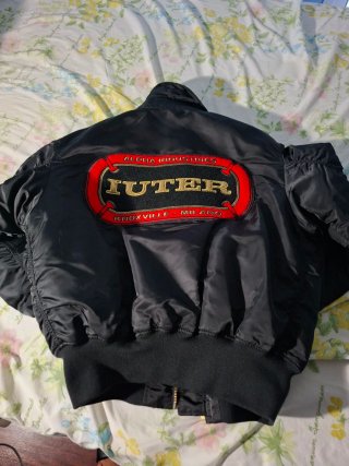 Chaqueta Bomber Alpha Industries Negra Talla L