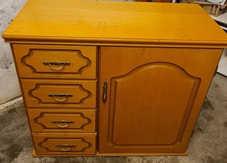 Máquina cocer eléctrica, con mueble.