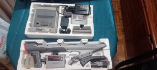 Nintendo NES Original Caja Manual Cables.
