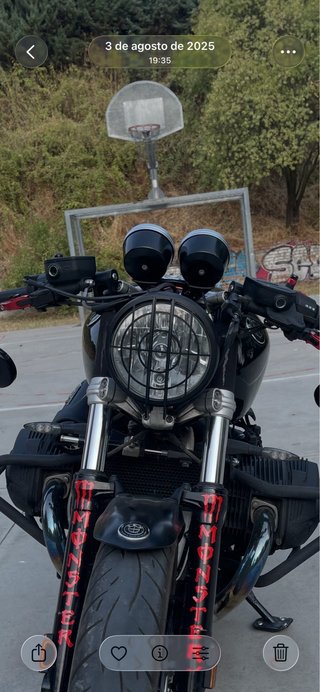 Faro y rejilla BMW R nine T Pure 2020