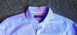 Camisa Azul T.39/40 45x72cm