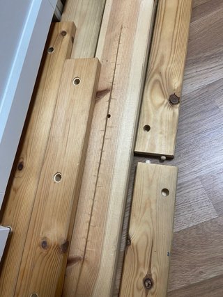 Litera Ikea MYDAL Pino 90x200
