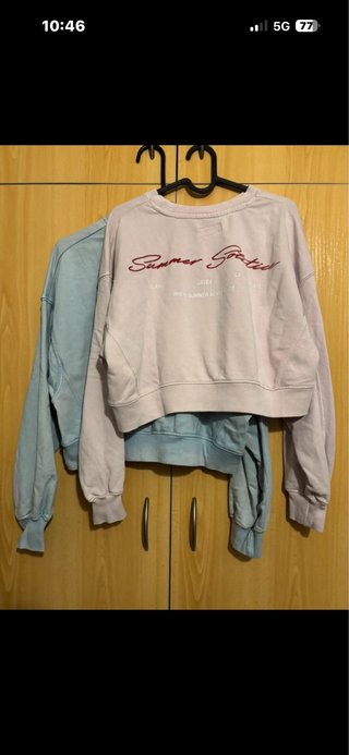 Lote 2 Sudaderas Crop