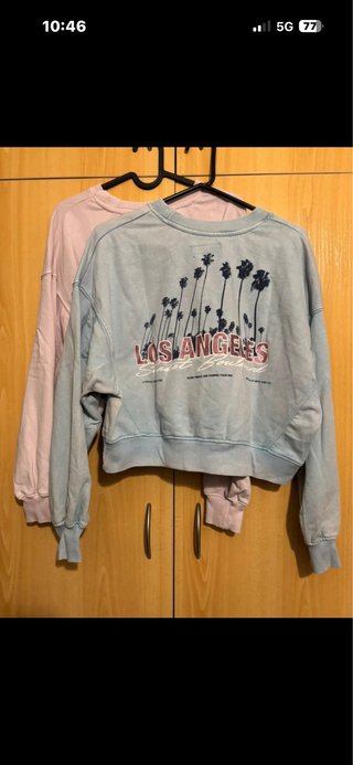 Lote 2 Sudaderas Crop