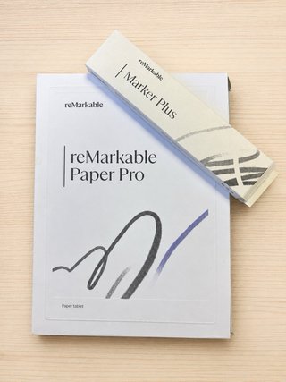 reMarkable Paper Pro + Marker Plus + Funda