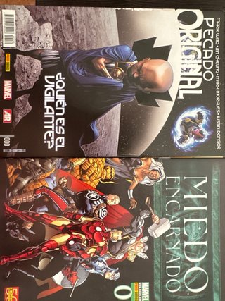 Pack comics panini Marvel