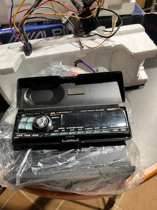 Alpine TDA-7587R Radio Cassette Coche