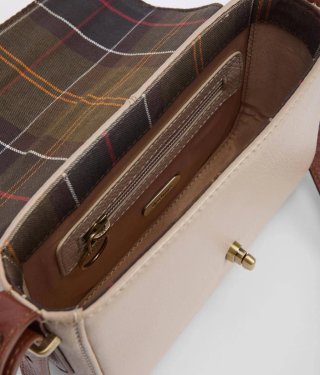 Bandolera Barbour Beige y Marrón