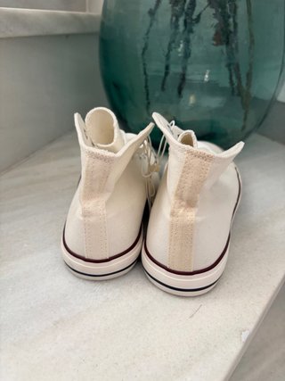 Zapatillas tela blancas NUEVAS