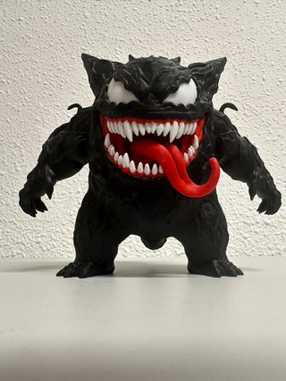 Figura Gengar Venomizado Impresa 3D