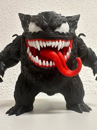 Figura Gengar Venomizado Impresa 3D
