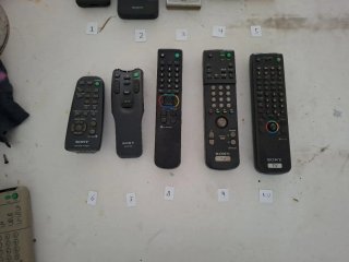 Lote 10 mandos a distancia Sony antiguos