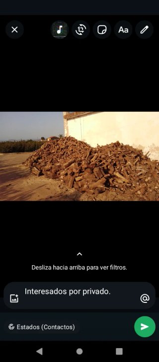 Leña para chimenea